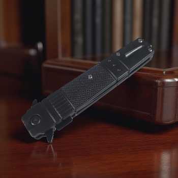 Gambar produk KNIFEZER Pisau Lipat Berburu Survival Tactical Knife 22cm - P1534