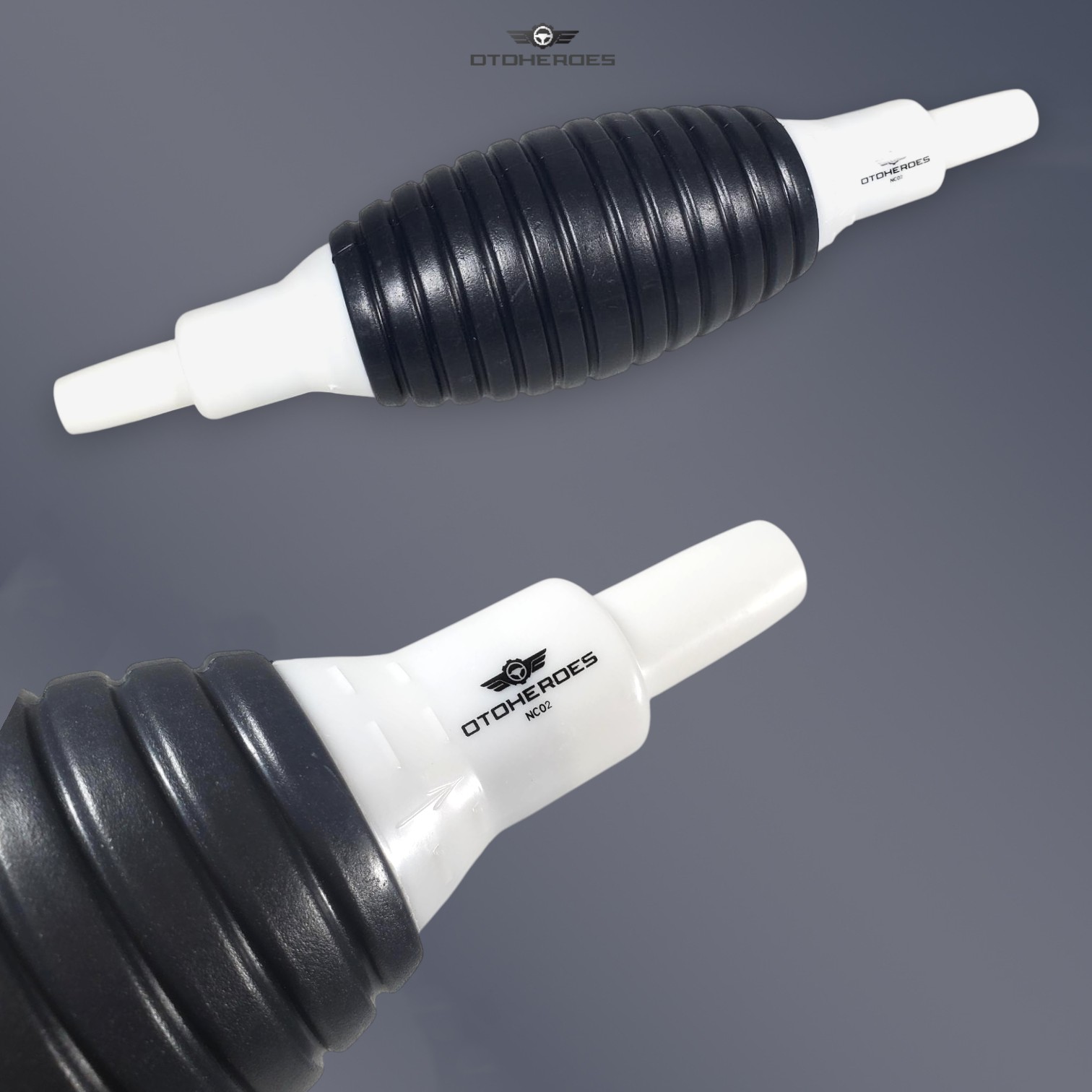 OTOHEROES Pompa Tangan Transfer Oli Bensin Mobil Oil Extractor Selang 2M - NC02 Gambar produk OTOHEROES Pompa Tangan Transfer Oli Bensin Mobil Oil Extractor Selang 2M - NC02