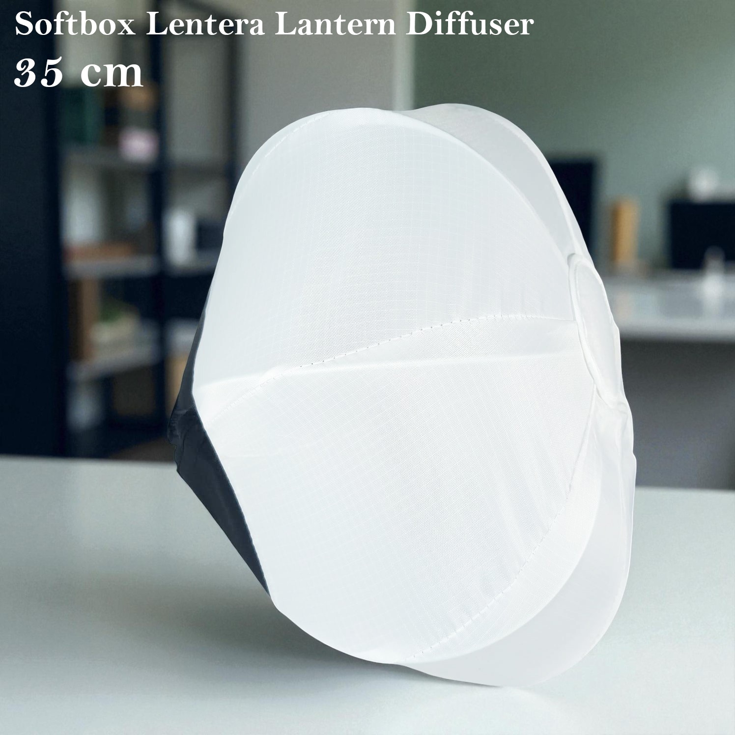 EXSKOF Softbox Lentera Lantern Diffuser Bowens Mount Mini 35cm - EXS-35 Gambar produk EXSKOF Softbox Lentera Lantern Diffuser Bowens Mount Mini 35cm - EXS-35