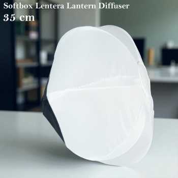 EXSKOF Softbox Lentera Lantern Diffuser Bowens Mount Mini 35cm - EXS-35