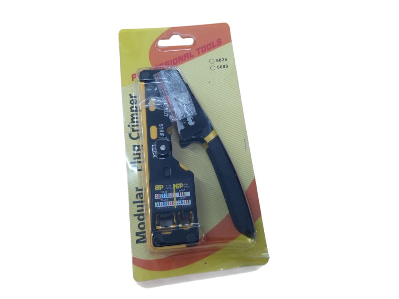 Gambar produk ZOERAX Alat Crimping RJ45 Pass Through Cutter for CAT6 CAT5 CAT5E - 6088