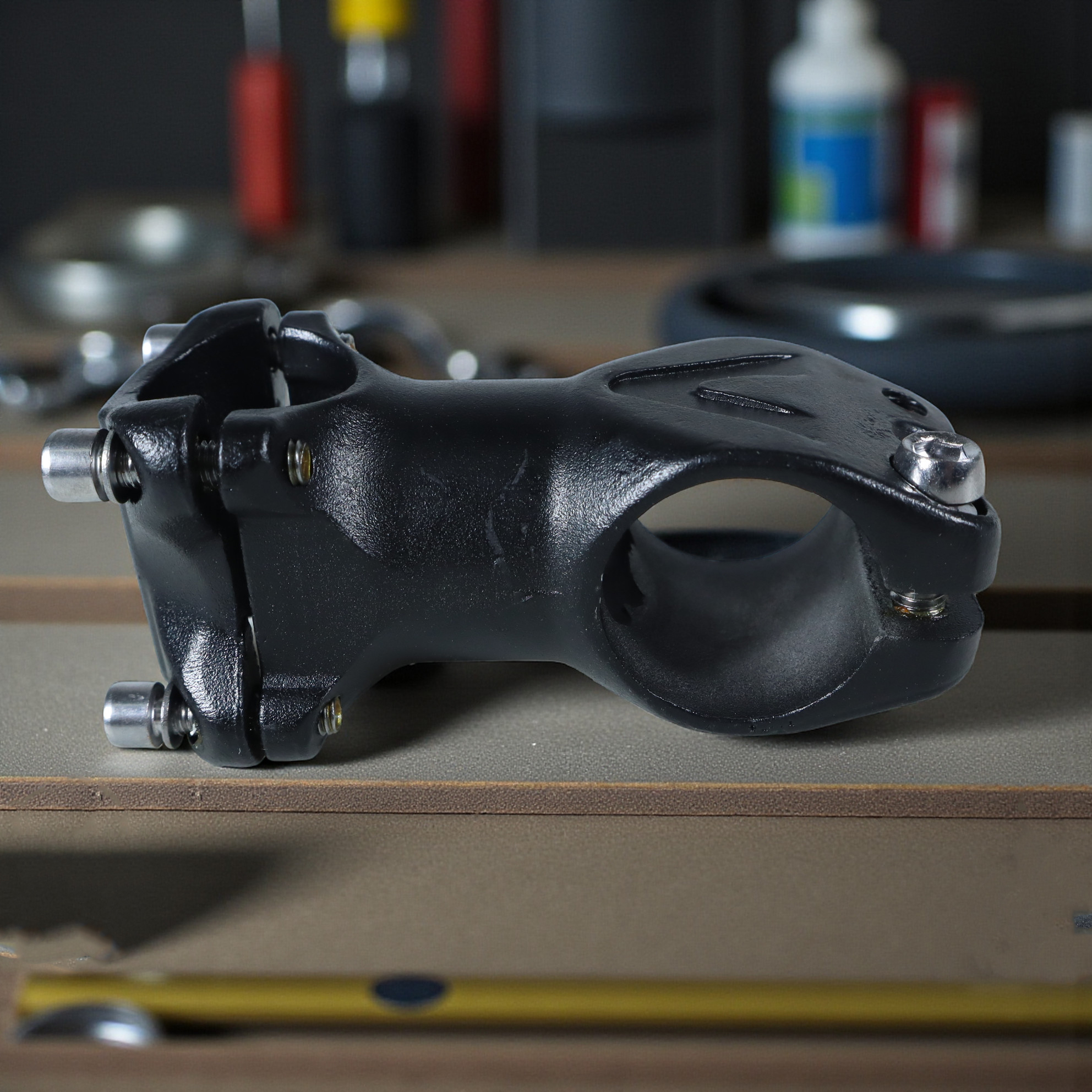 Bicycle Stem Handlebar Setang Batang Sepeda Aluminium Alloy 60mm - SKA-BLI-05 Gambar produk Bicycle Stem Handlebar Setang Batang Sepeda Aluminium Alloy 60mm - SKA-BLI-05