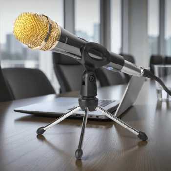 Gambar produk KEXU Mini Stand Mikrofon Universal Microphone Holder - BC-08