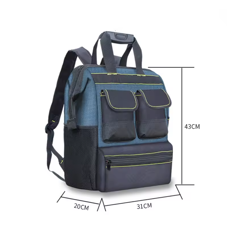 YISHENG Tas Perkakas Tukang Mekanik Storage Tool Backpack 31x20x43cm - ISY03 Gambar produk YISHENG Tas Perkakas Tukang Mekanik Storage Tool Backpack 31x20x43cm - ISY03