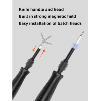 Gambar produk PINTUDY Set Obeng Servis Elektronik Screwdriver Phone Laptop 152in1 - PN-65