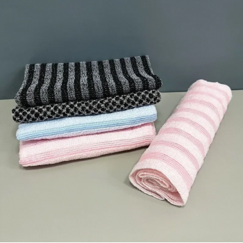 Gambar produk ZORO Handuk Penggosok Tubuh Bath Towel Exfoliating Washcloth Scrubber - ZR1