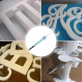 Gambar produk AIDEEPEN Pemotong Styrofoam Gabus Polystyrene Cutting Machine 5cm - LB10