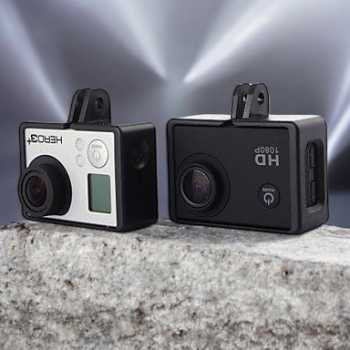 Gambar produk Plastic Side Frame Case for SJCAM SJ4000 EKEN H9 H9R Pro Action Camera