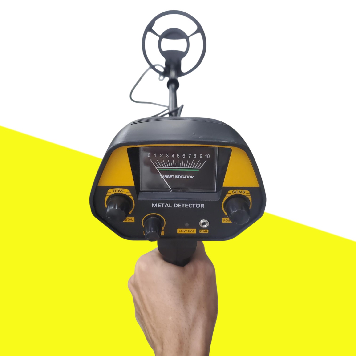 TIANLILONG Pendeteksi Logam Metal Gold Silver Detector 9V 10-30cm - GTX4080Y Gambar produk TIANLILONG Pendeteksi Logam Metal Gold Silver Detector 9V 10-30cm - GTX4080Y