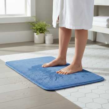 Gambar produk TaffHOME Keset Kamar Mandi Bathroom Mat Absorbent 60x40cm - LA-40