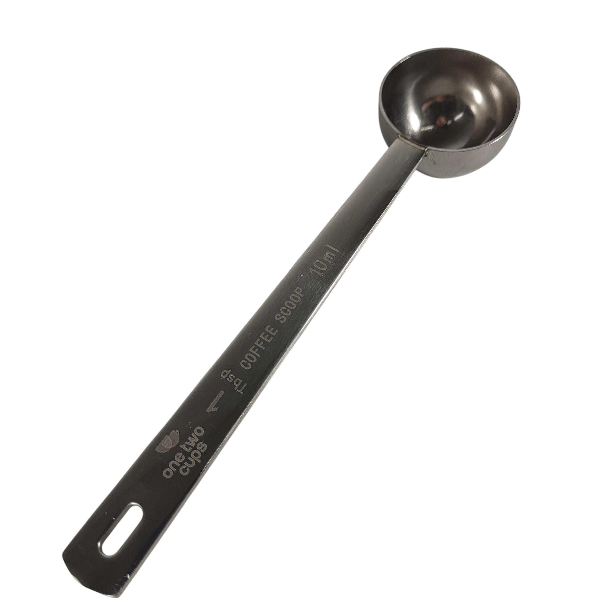 One Two Cups Sendok Takar Kopi Coffee Measuring Spoon Stainless 304 10ml - GG-304 Gambar produk One Two Cups Sendok Takar Kopi Coffee Measuring Spoon Stainless 304 10ml - GG-304