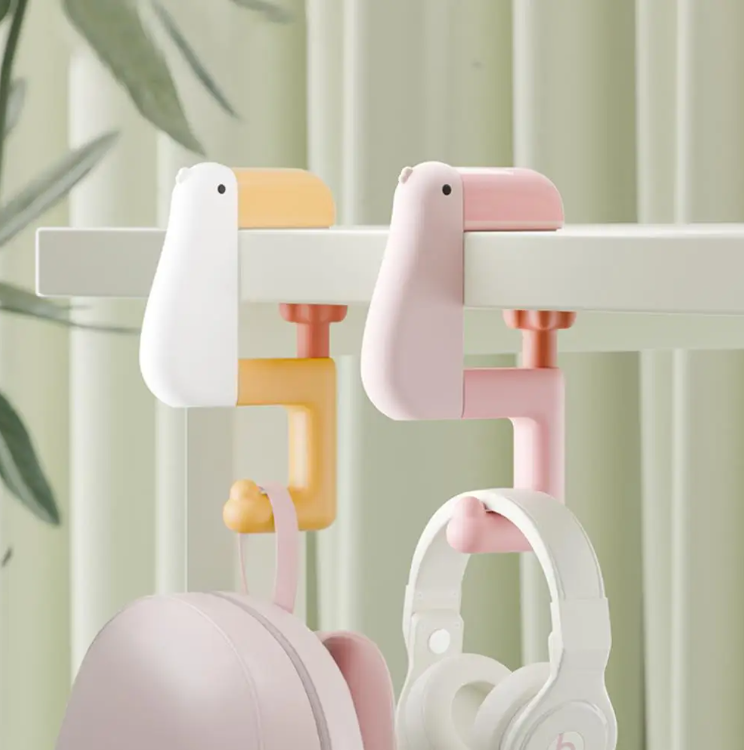 Gambar produk MACAU Gantungan Meja Serbaguna Thinking Duck Schoolbag Hook Hanger - MC1