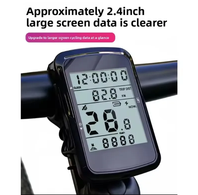 LANKEMI Speedometer Sepeda Wireless Bicycle GPS Bike Rechargeable - LK1 Gambar produk LANKEMI Speedometer Sepeda Wireless Bicycle GPS Bike Rechargeable - LK1