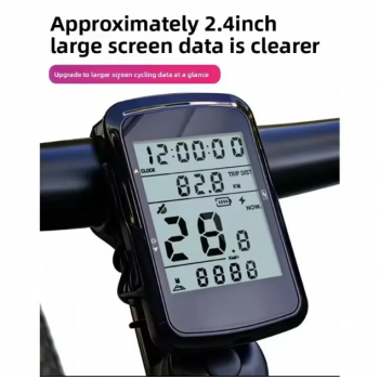 Gambar produk LANKEMI Speedometer Sepeda Wireless Bicycle GPS Bike Rechargeable - LK1