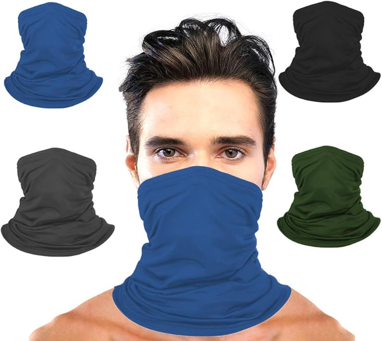 Gambar produk KAJAB Masker Motor Half Face Elastis Outdoor Breathable Quick Dry - KJ51
