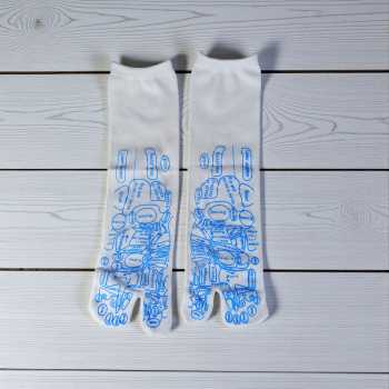 Gambar produk UG Kaos Kaki Pijat Seratus Titik Akupuntur Plantar Meridian Socks Pria - UKK3