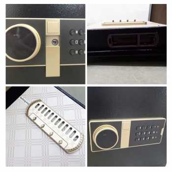 Gambar produk DEY1 Kotak Brankas Dokumen Safe Deposit Box Password 44.5x30x37.5cm - DA01