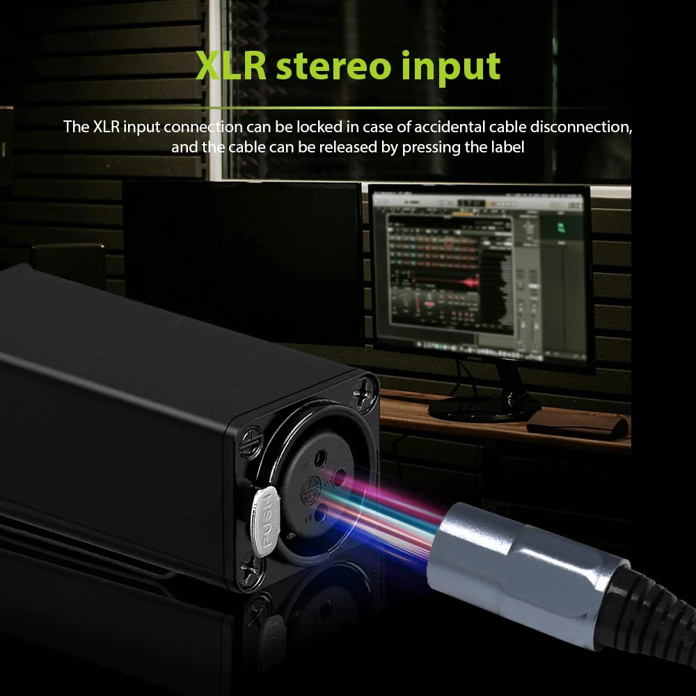 SOTAMIA Personal In Ear Monitor Headphone Amplifier XLR Input - PM1 Gambar produk SOTAMIA Personal In Ear Monitor Headphone Amplifier XLR Input - PM1