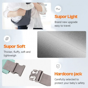 Gambar produk LOPIZ Gendongan Bayi Selempang Samping Portabel Tali Adjustable - LPP4
