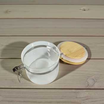 Gambar produk BARELLI Toples Kaca Penyimpanan Makanan Kedap Udara Buckle Storage Jar 450ml - BR100