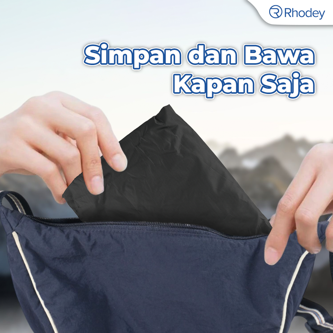 Gambar produk Rhodey Rain Cover Tas Ransel Waterproof Backpack Cover 45L - W1012