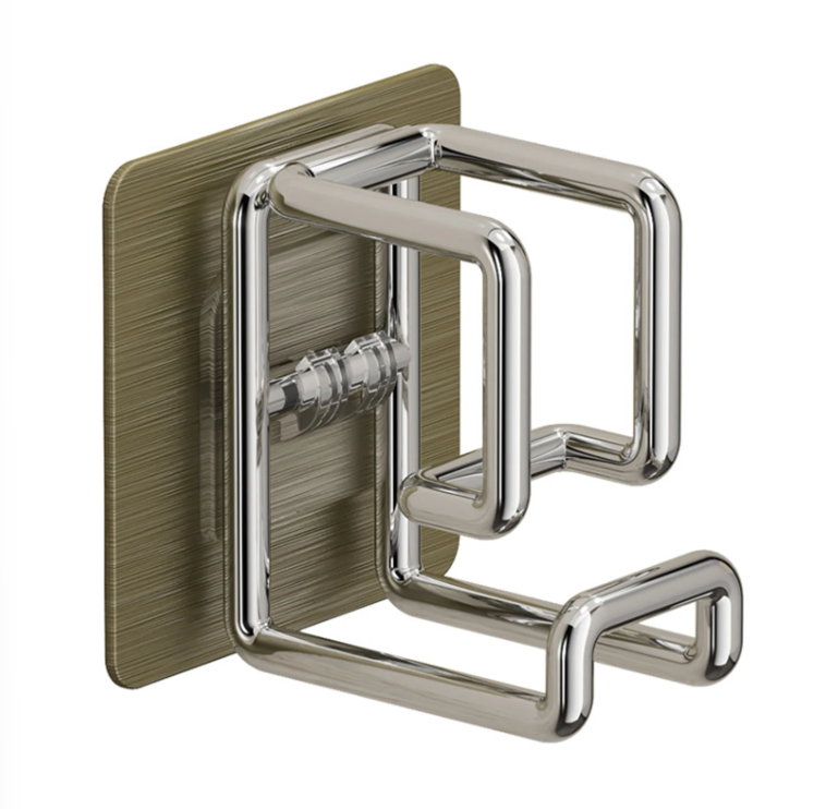 WISPOD Gantungan Dinding Washbasin Hook Kitchen Bathroom Rack 2PCS - WP2 Gambar produk WISPOD Gantungan Dinding Washbasin Hook Kitchen Bathroom Rack 2PCS - WP2