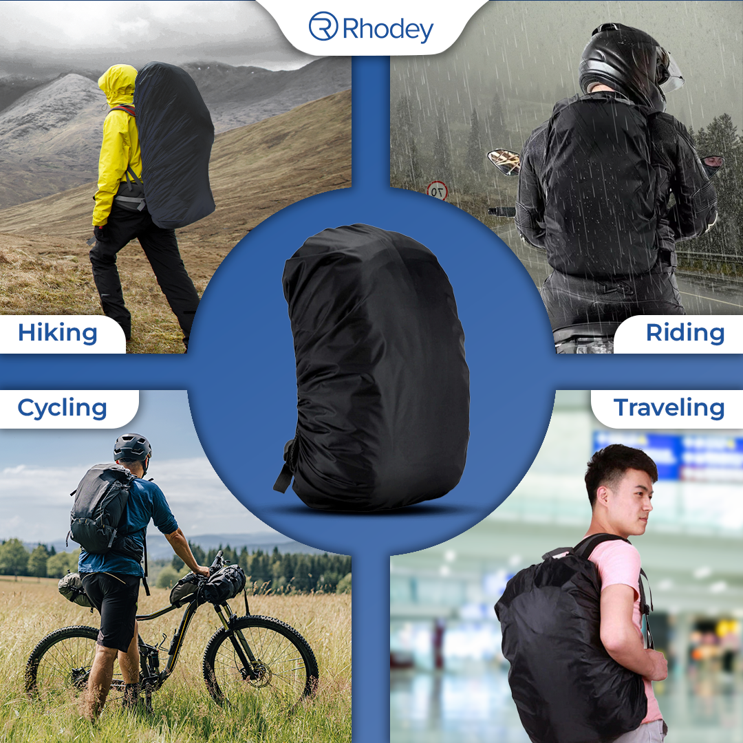 Gambar produk Rhodey Rain Cover Tas Ransel Waterproof Backpack Cover 45L - W1012