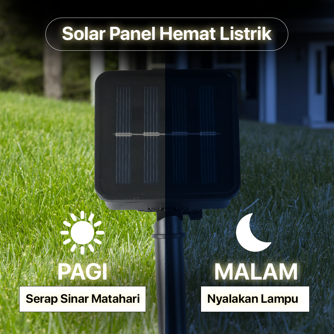 ZONNY Lampu Hias Tumblr String Lights Solar Waterproof 100 LED 12M - Z12 Gambar produk ZONNY Lampu Hias Tumblr String Lights Solar Waterproof 100 LED 12M - Z12