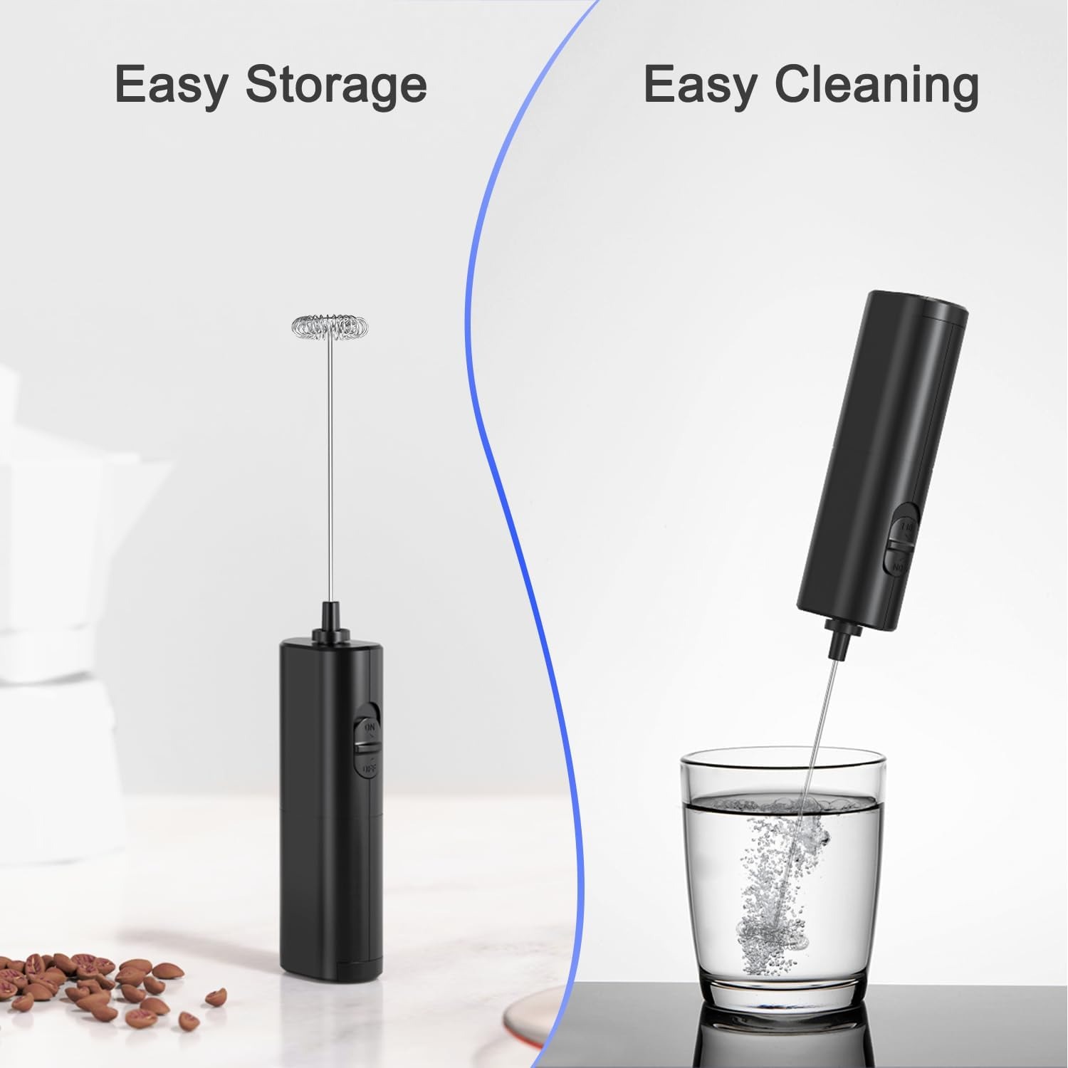 One Two Cups Hand Mixer Mini Pengocok Telur Kopi Milk Frother Battery - KJBQ-12 Gambar produk One Two Cups Hand Mixer Mini Pengocok Telur Kopi Milk Frother Battery - KJBQ-12