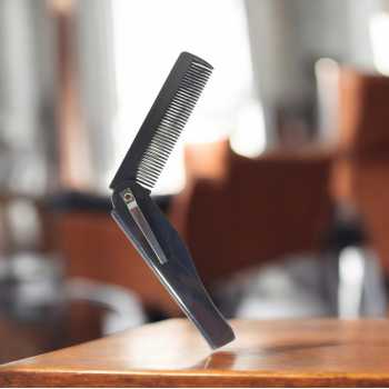 Gambar produk DK Sisir Rambut Lipat Foldable Pocket Hair Comb - HC002