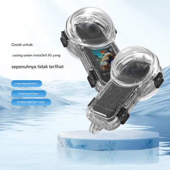 Gambar produk YAZE Underwater Waterproof Case Diving Invisible 50M for Insta360 X5 - I3X5
