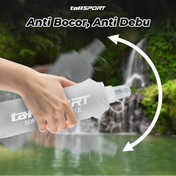 Gambar produk TaffSPORT Botol Minum Lipat Soft Flask Running Water Bottle 500ml - TF-50