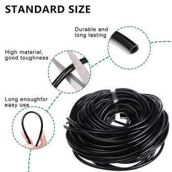 Gambar produk MUCIAKIE Selang Irigasi Dripper Hidroponik PVC Hose 3/5mm 1/8 Inch 20M - MC-20