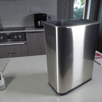 TaffHOME Tempat Pisau Dapur Spatula Stand Holder Stainless Steel - SUS430