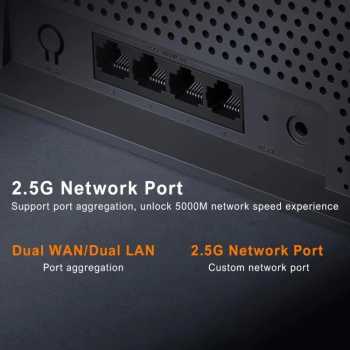 Gambar produk Xiaomi Router WiFi 7 6 Antenna Dual Band Qualcomm 4K QAM OFDMA MLO - BE6500