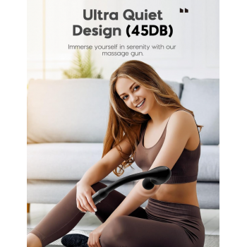 Gambar produk PASSCOOL Alat Pijat Elektrik Punggung Tangan Massage Muscle Gun Handle - PL09