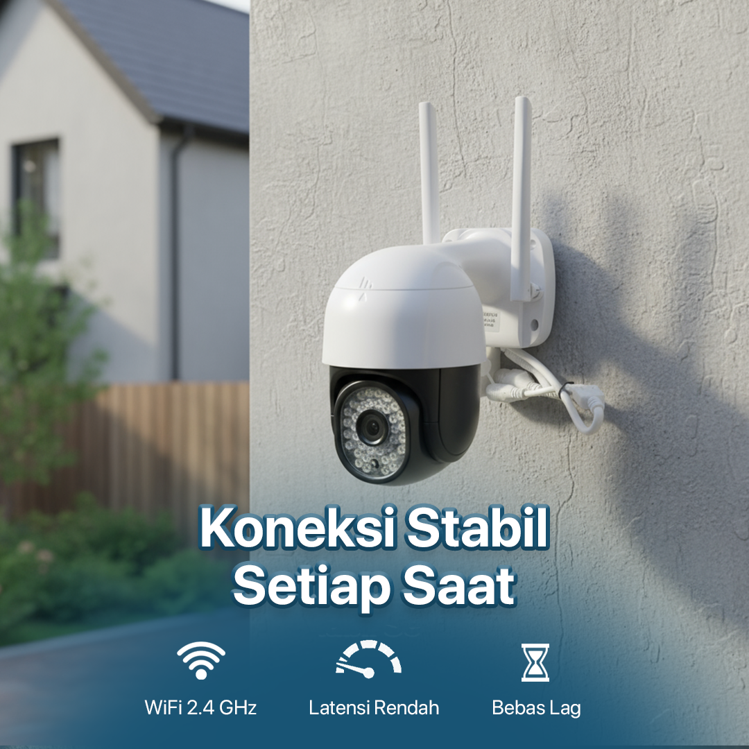 Gambar produk V380 Pro Kamera CCTV Outdoor WiFi IP Camera Night Vision 720P 1MP IP66 - C18PROX-L