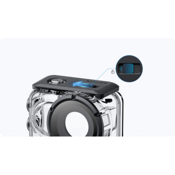 Gambar produk YAZE Underwater Waterproof Case Diving 60M for Insta360 GO3/GO3S - I3G3