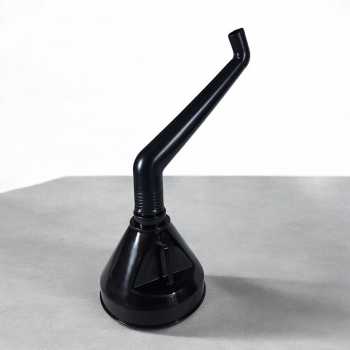 Gambar produk WANXIA Corong Oli Bensin Minyak Motor Mobil Siku Elbow Funnel 13.5cm - W18