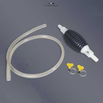 Gambar produk OTOHEROES Pompa Tangan Transfer Oli Bensin Mobil Oil Extractor Selang 2M - NC02