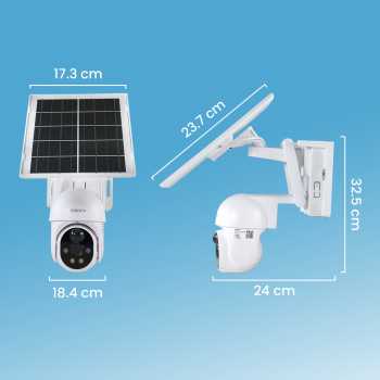 Gambar produk Xiaovv Kamera CCTV Tenaga Surya WiFi Outdoor PIR FHD 1080P 2MP IP65 - XVV-1120S-P6 Pro