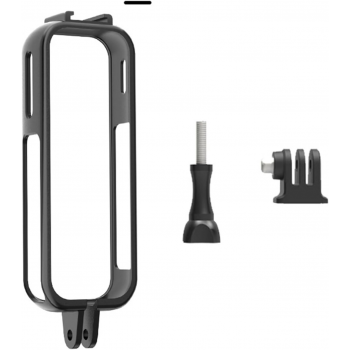 Gambar produk YAZE Protective Frame Case Rabbit Cage with Cold Shoe for Insta360 X5 - I3X5I