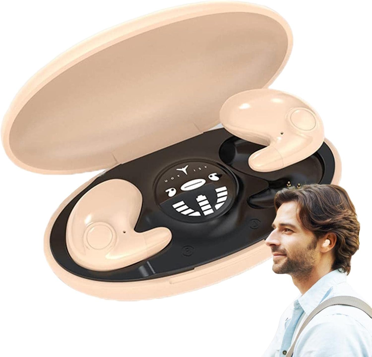 YZIYOU Earphone Bluetooth 5.3 TWS Earbuds HiFi Sound Waterproof - MD538 Gambar produk YZIYOU Earphone Bluetooth 5.3 TWS Earbuds HiFi Sound Waterproof - MD538