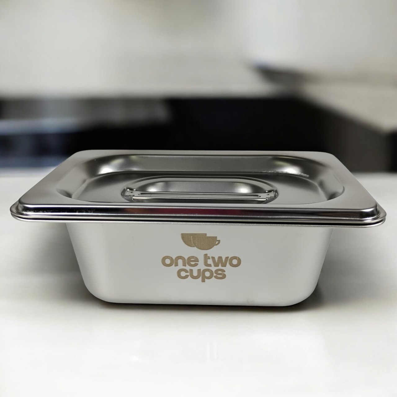 Gambar produk One Two Cups Food Pan Stainless Steel Wadah Makanan Prasmanan 1/9x6.5cm - GN-201