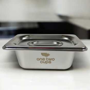 Gambar produk One Two Cups Food Pan Stainless Steel Wadah Makanan Prasmanan 1/9x6.5cm - GN-201