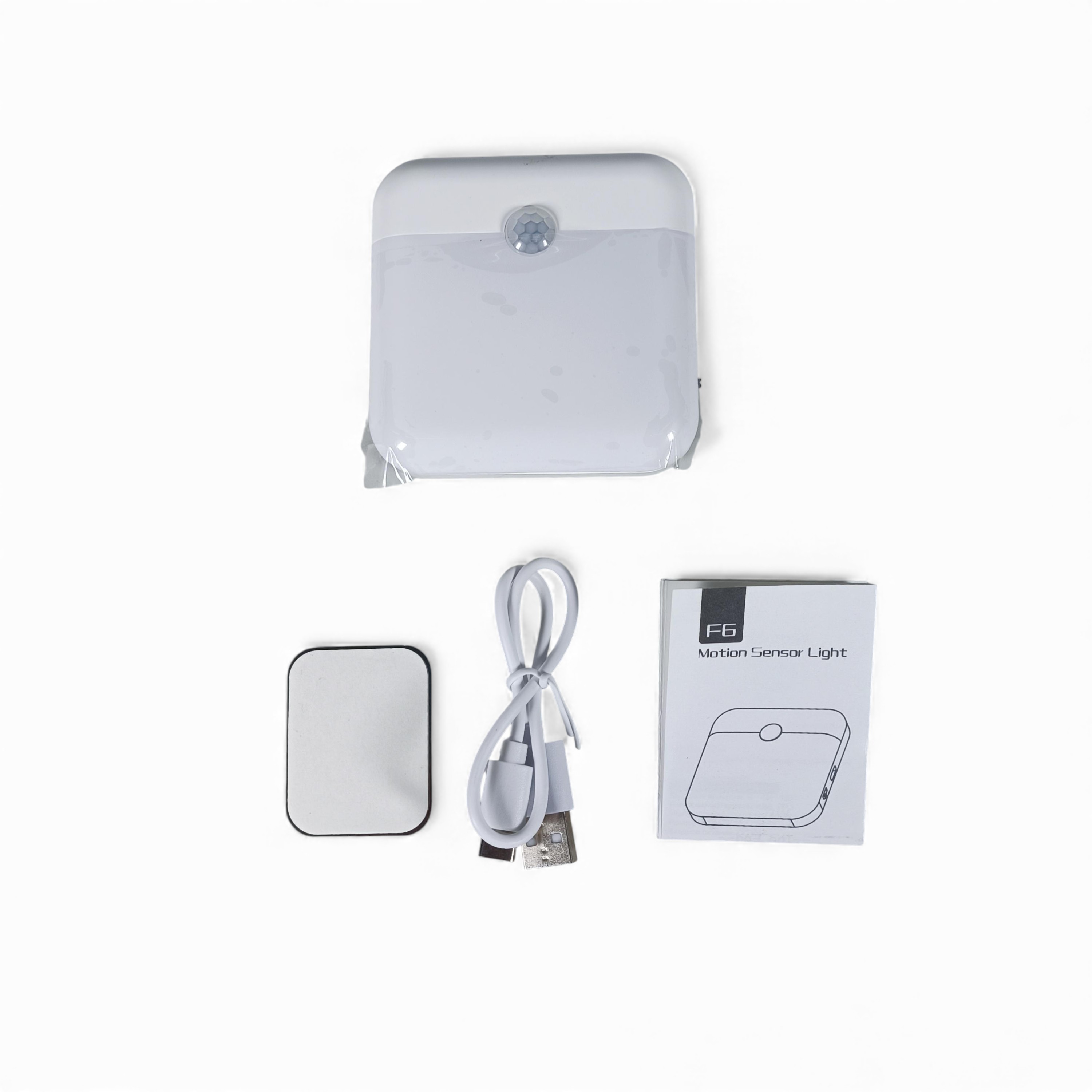 TLEDMP Lampu Tempel Sensor PIR Night Light - F6 Gambar produk TLEDMP Lampu Tempel Sensor PIR Night Light - F6