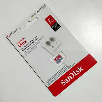 Gambar produk SanDisk Ultra microSDHC UHS-I Class 10 A1 120MB/s 32GB - SDSQUA4