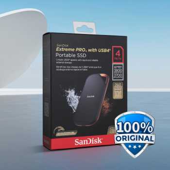 SanDisk Extreme PRO Portable SSD 3800MB/s USB Type C 4.0 - SDSSDE82