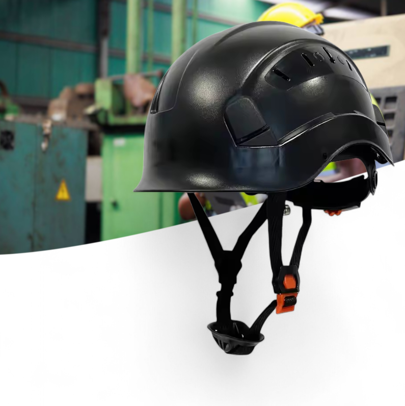 Gambar produk Safe Builder Helm Proyek Konstruksi K3 Safety Hard Hat Protection ABS - SF-06B