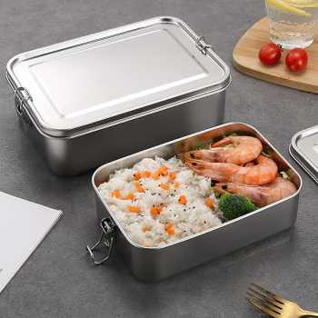 Umigy Kotak Makan Anti Tumpah Lunch Bento Box Stainless Steel 304 - UM59
